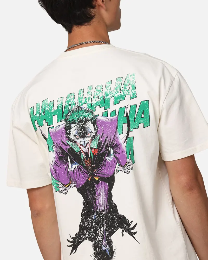 73Studio X Dc Batman The Joker Rings Heavyweight T-Shirt Off White 7