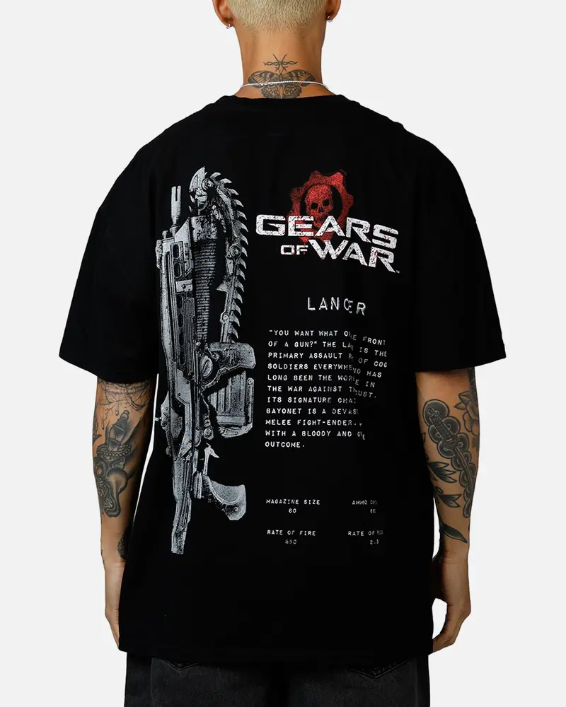 73Studio X Gears Of War Lancer T-Shirt Black 1