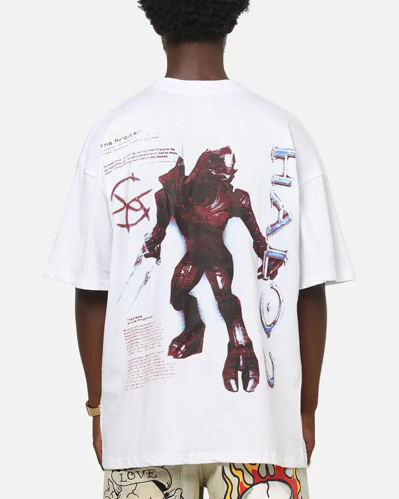 73Studio X Halo Halo 2 Arbiter Vintage T-Shirt White 1