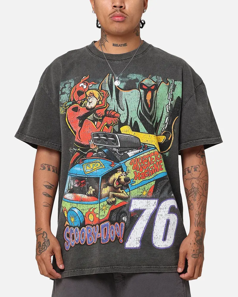 73Studio X Scooby-Doo Scooby-Doo Jumbo Heavyweight Vintage T-Shirt Black Wash 1