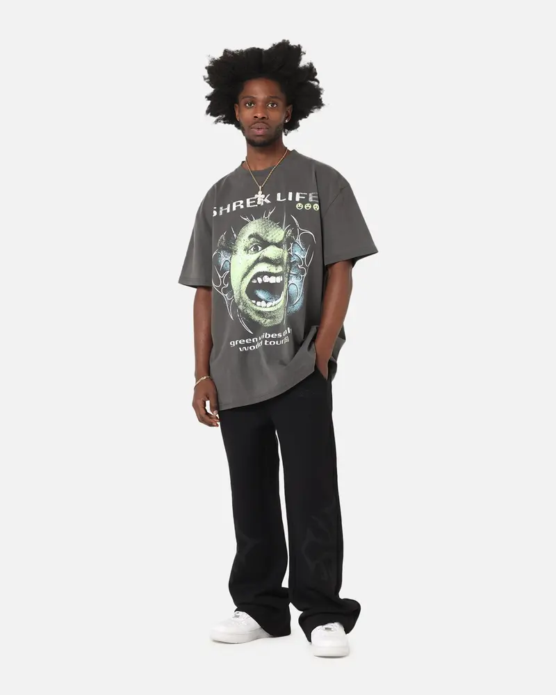 73Studio X Shrek Rave Heavy T-Shirt Black Wash 3