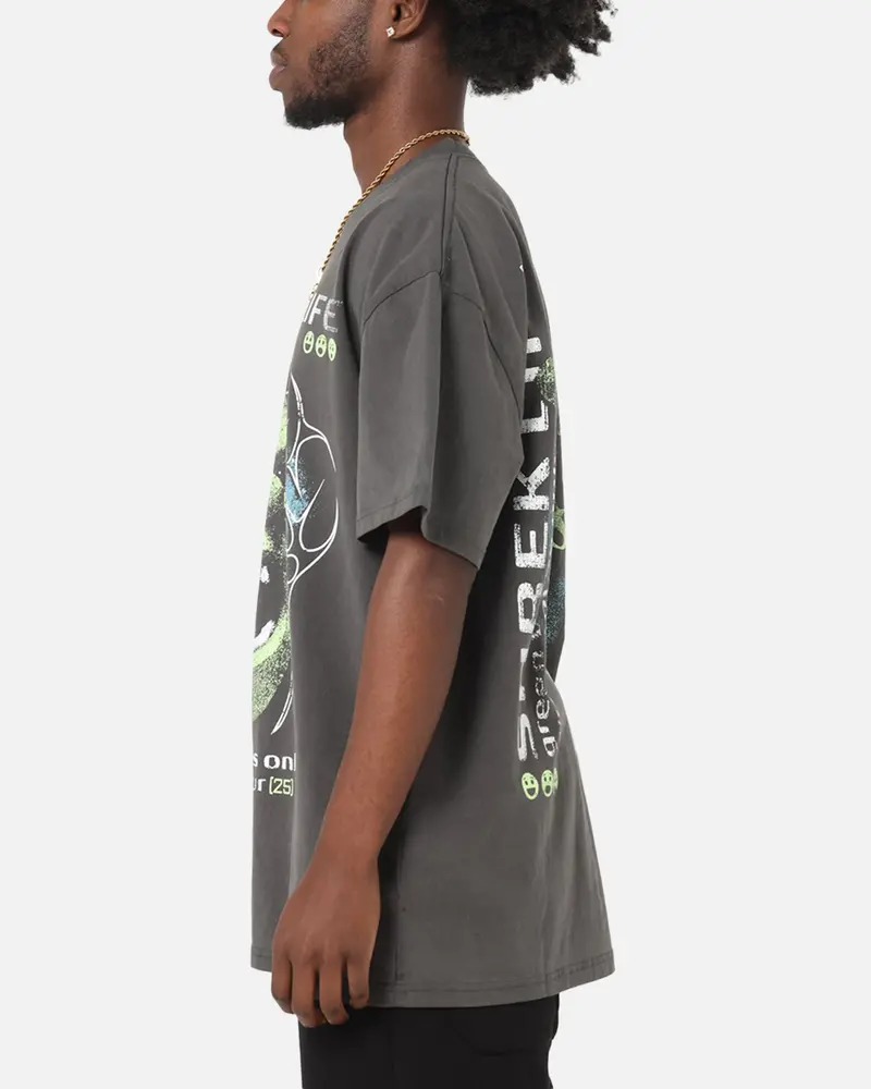 73Studio X Shrek Rave Heavy T-Shirt Black Wash 6