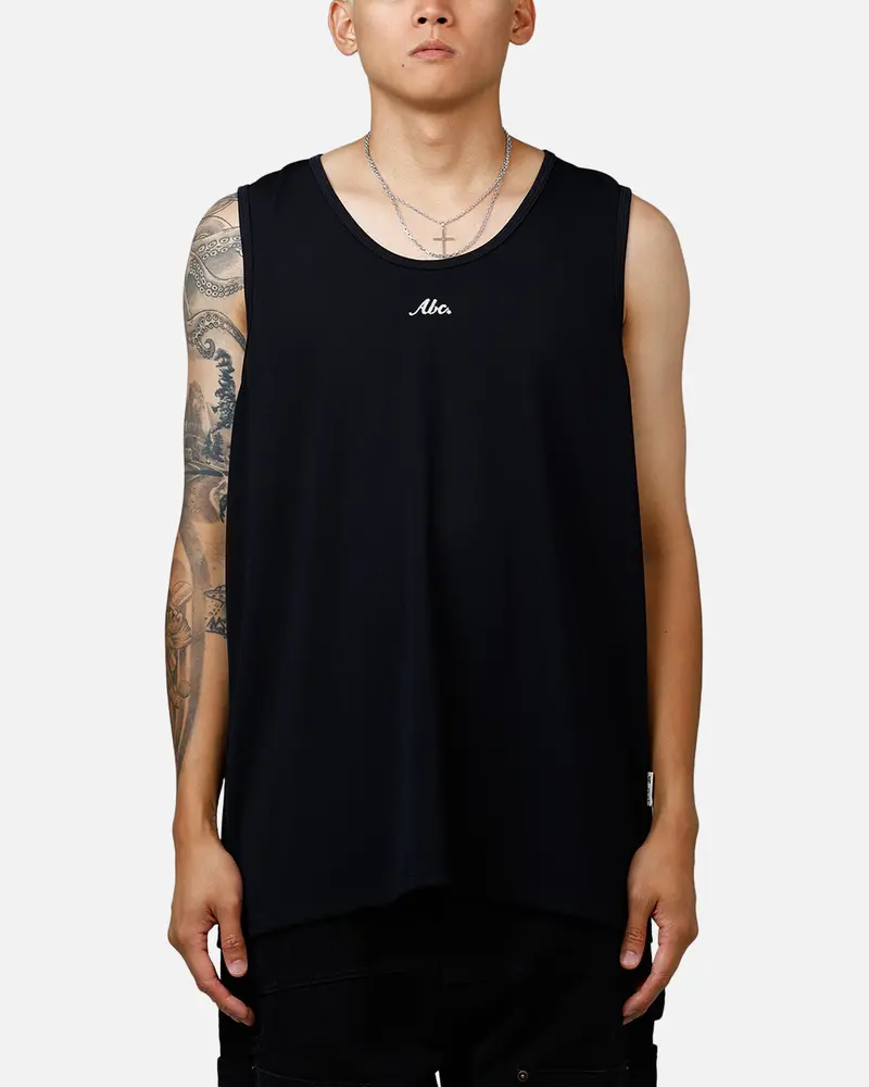 Abc Fancy Jersey Tank Black 1