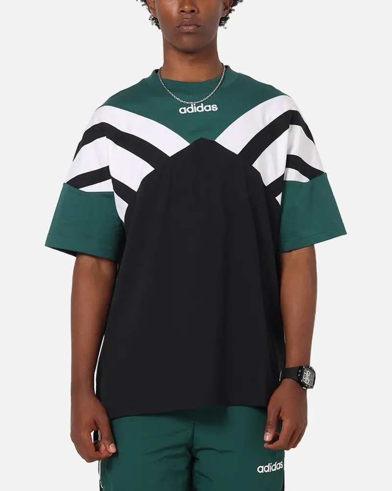 Adidas Archive Cutline T-Shirt Collegiate Green 1