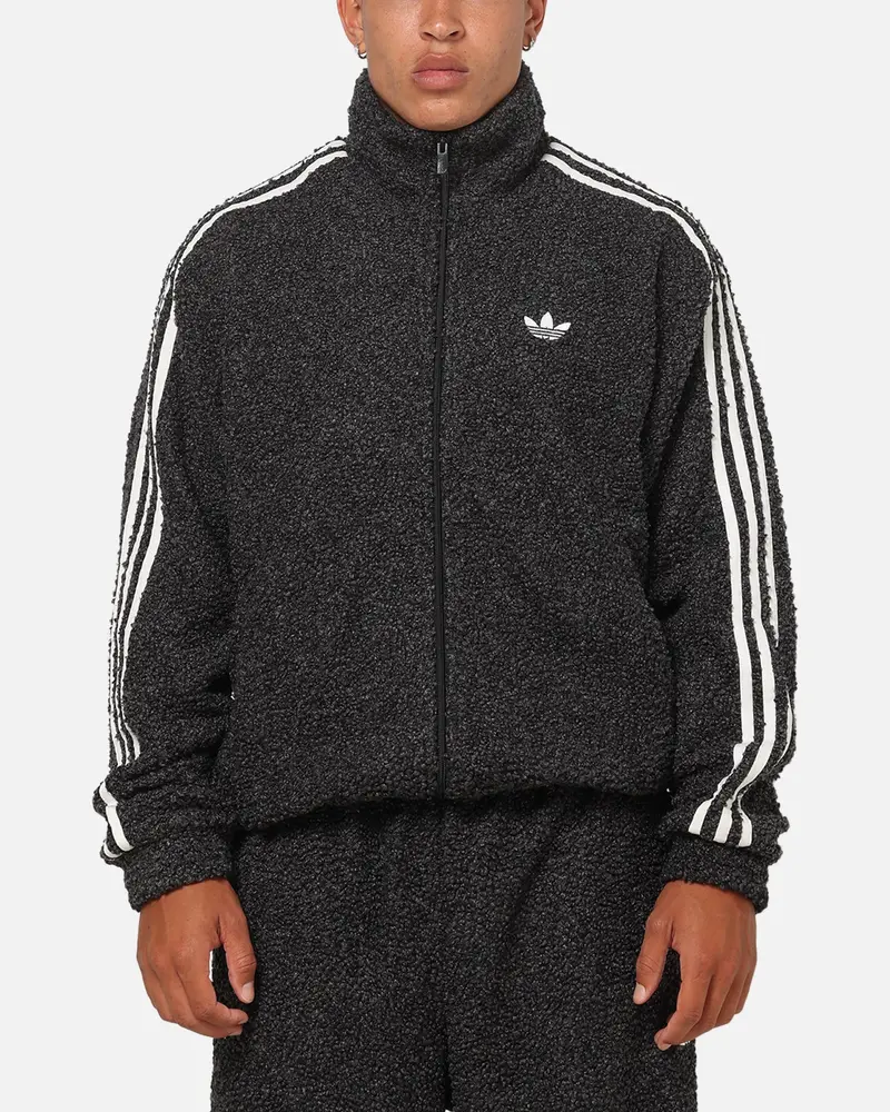 Adidas Boucle Firebird Track Top Black 1