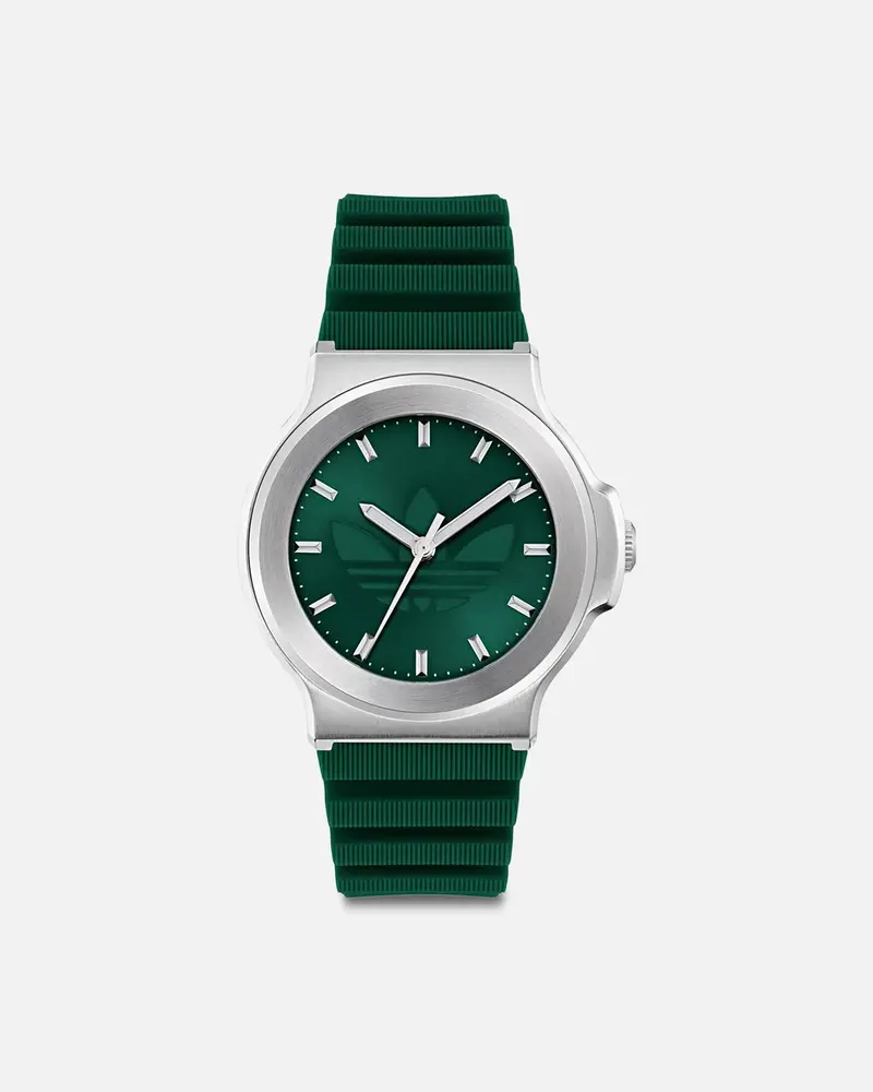 Adidas Expression Three Watch Green 1