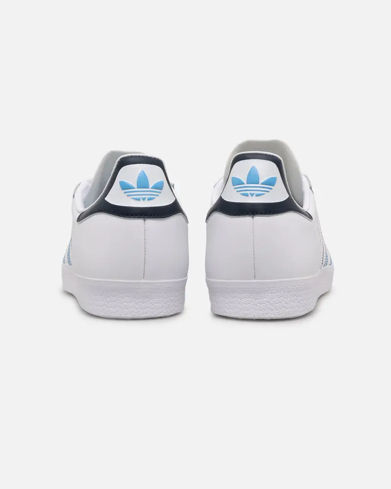 Adidas Gazelle White/Blue 3