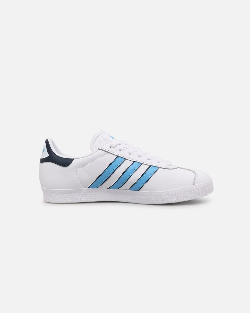 Adidas Gazelle White/Blue 4