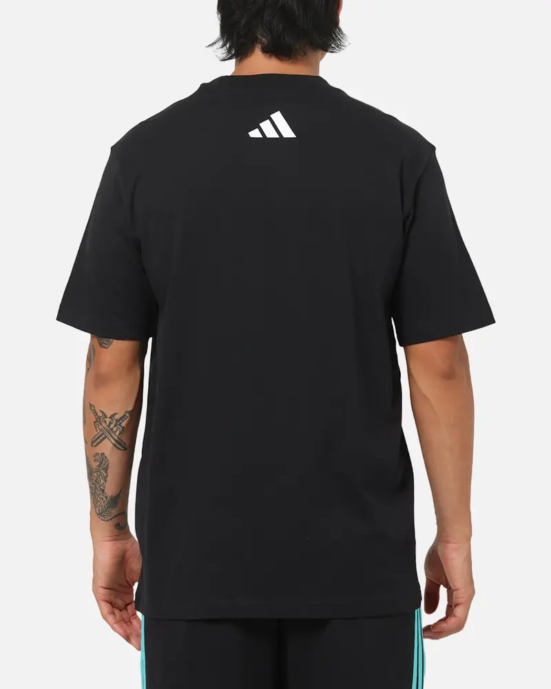 Adidas Mercedes-Amg Petronas Formula 1 Team Dna Graphic T-Shirt Black 3