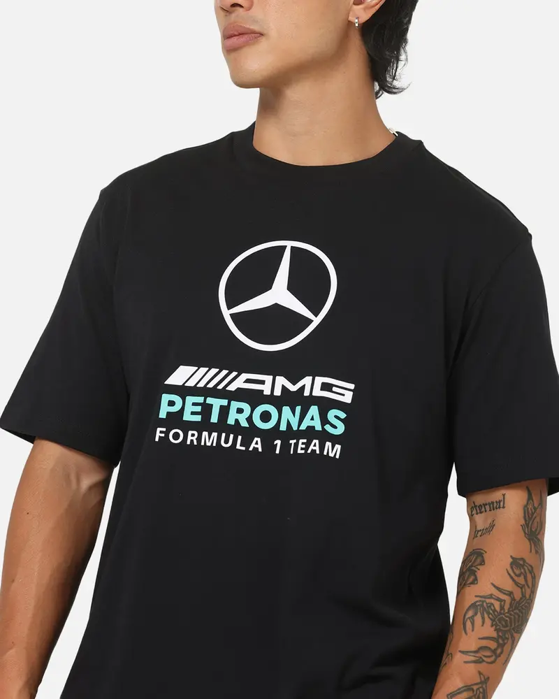 Adidas Mercedes-Amg Petronas Formula 1 Team Dna Graphic T-Shirt Black 6