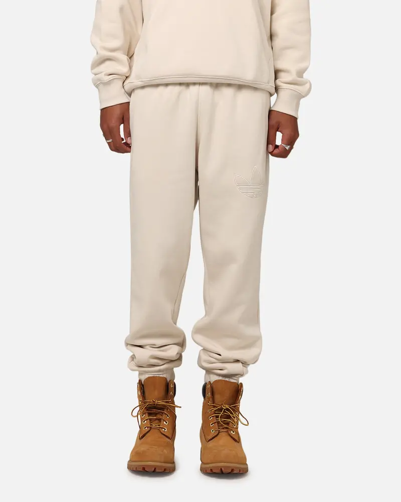 Adidas Originals 70'S Fleece Joggers Wonder White 1