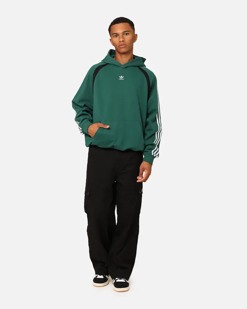 Adidas Oversized Hoodie Collegiate Green 1