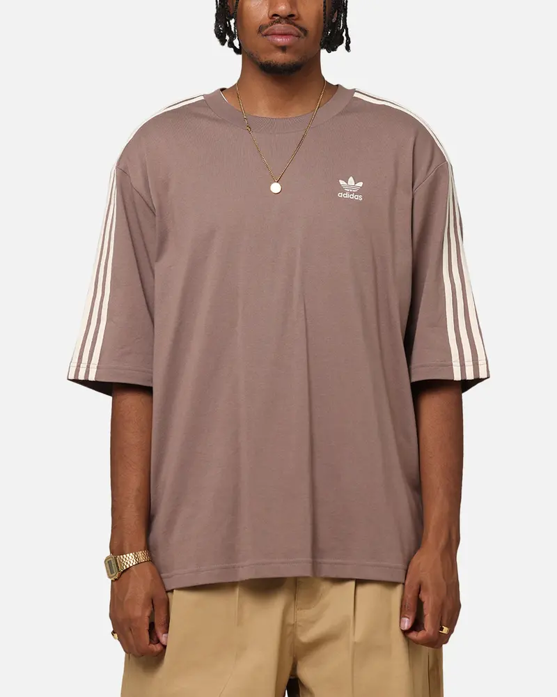 Adidas Oversized T-Shirt Brown 1