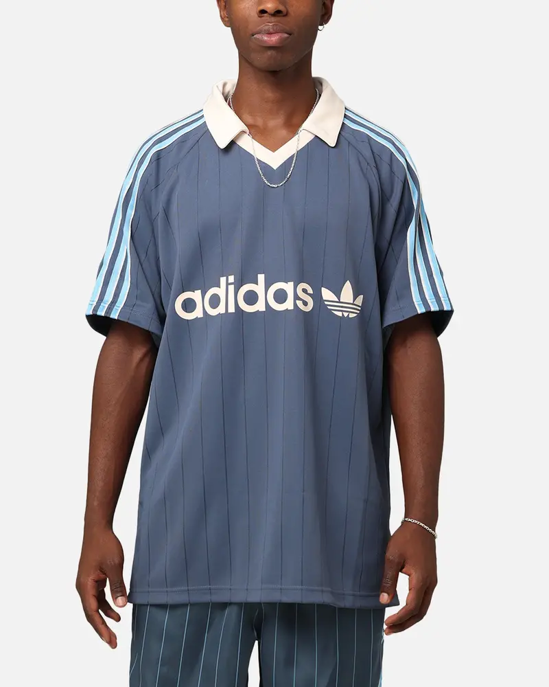 Adidas Pinstripe Jersey Preloved Ink 1