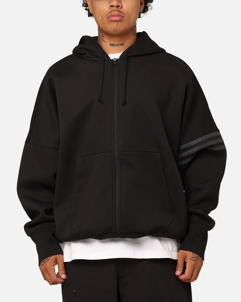 Adidas Street Neuclassics Full-Zip Hoodie Black 1
