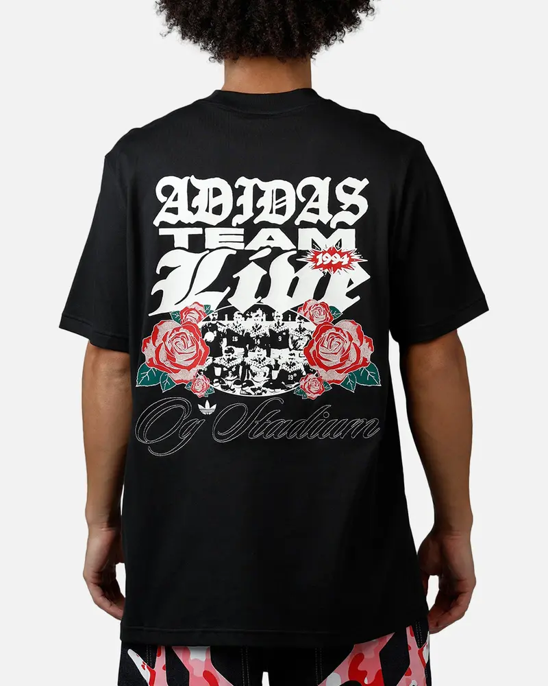 Adidas Team T-Shirt Black/Red 1