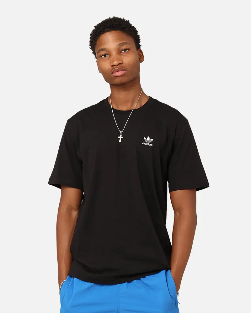 Adidas Trefoil Essentials T-Shirt Black 1