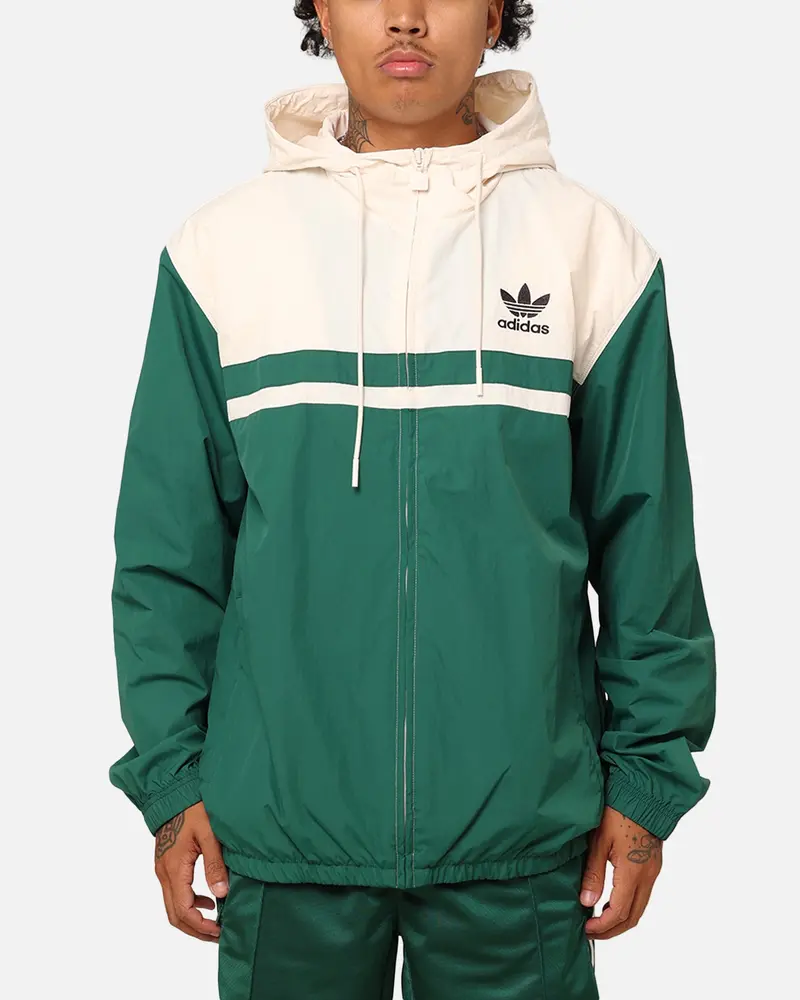 Adidas Windbreaker Jacket Green 1