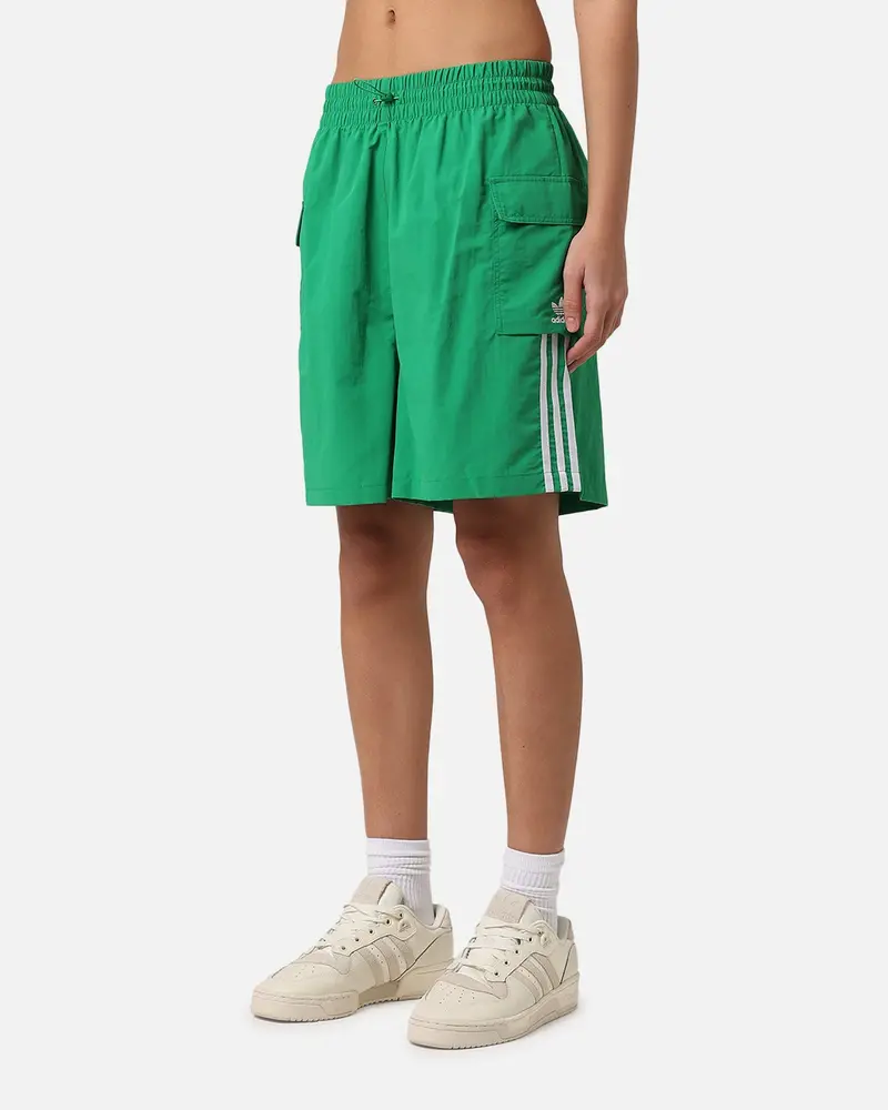 Adidas Women's Cargo Shorts Green 1