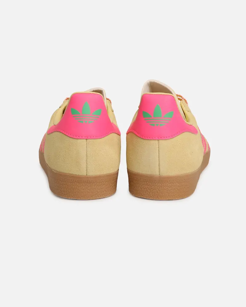 Adidas Women's Gazelle Yellow 3