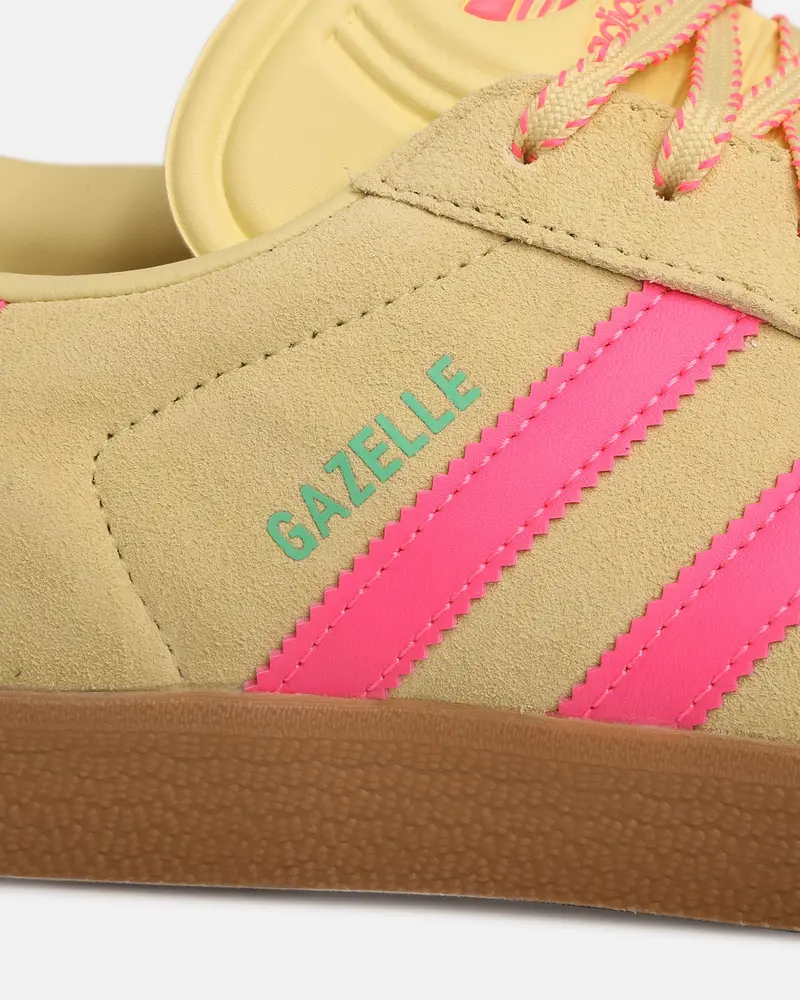 Adidas Women's Gazelle Yellow 7