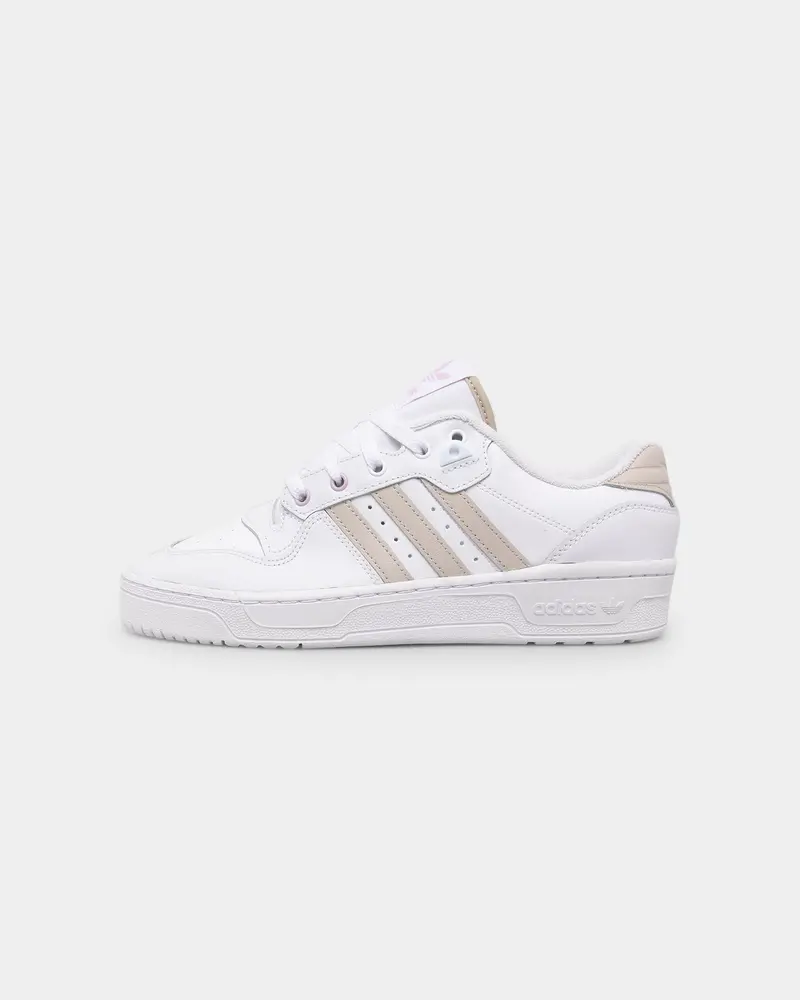 Adidas Women's Rivalry Low Footwear White/Wonder Beige 1