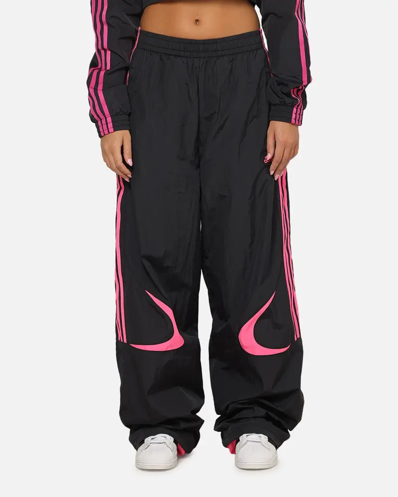 Adidas Women's Teamgeist Track Pants Black/Pink 1