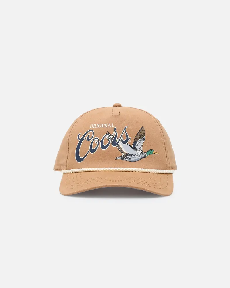 American Needle Canvas Cappy Snapback Wheat 1