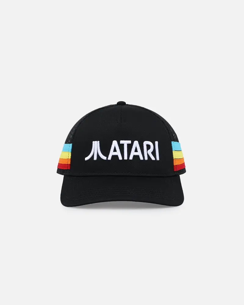 American Needle Hotfoot Trucker Snapback Black 1
