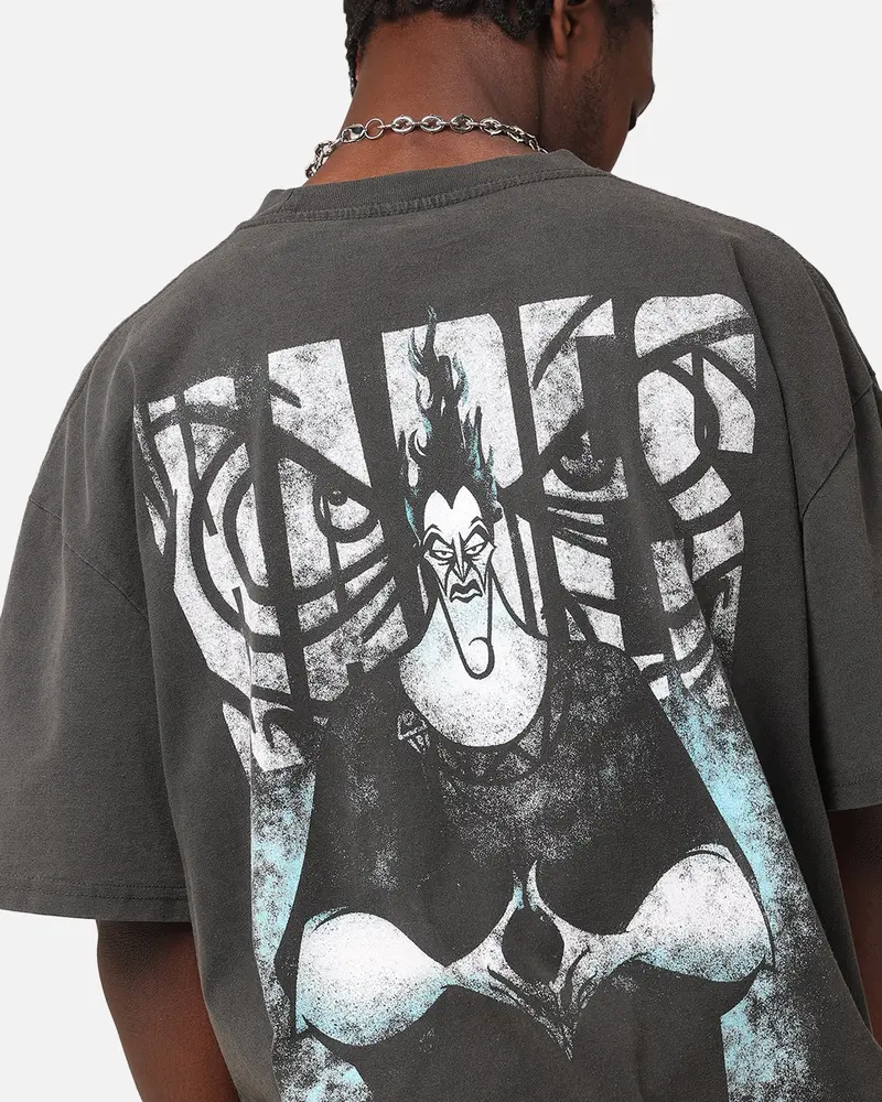 American Thrift Disney Hercules Hades Heavy T-Shirt Black Wash 7