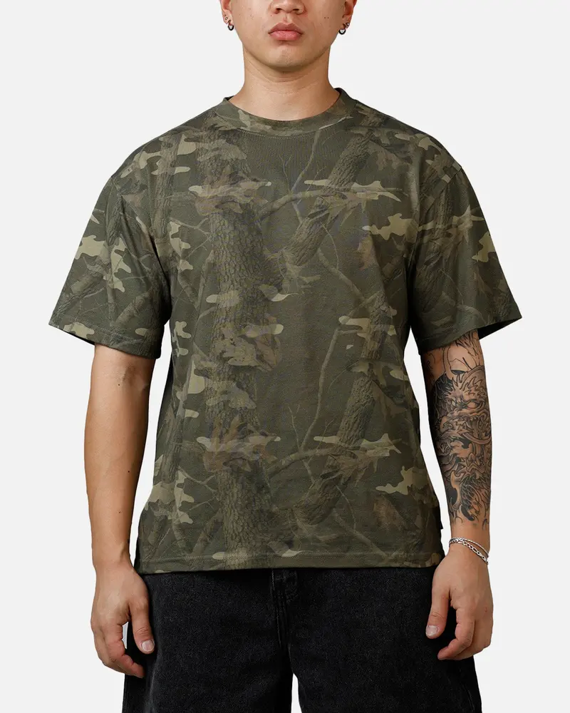 American Thrift Short Sleeve T-Shirt Camo 1