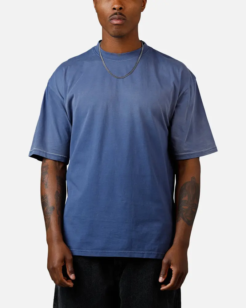 American Thrift Short Sleeve T-Shirt Washed Blue 1