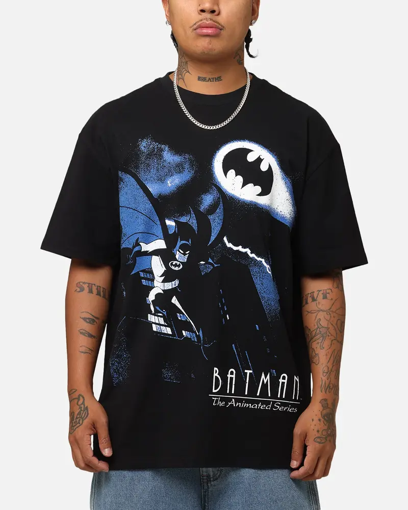 American Thrift X Dc Batman The Animated Series Heavy T-Shirt Black 1