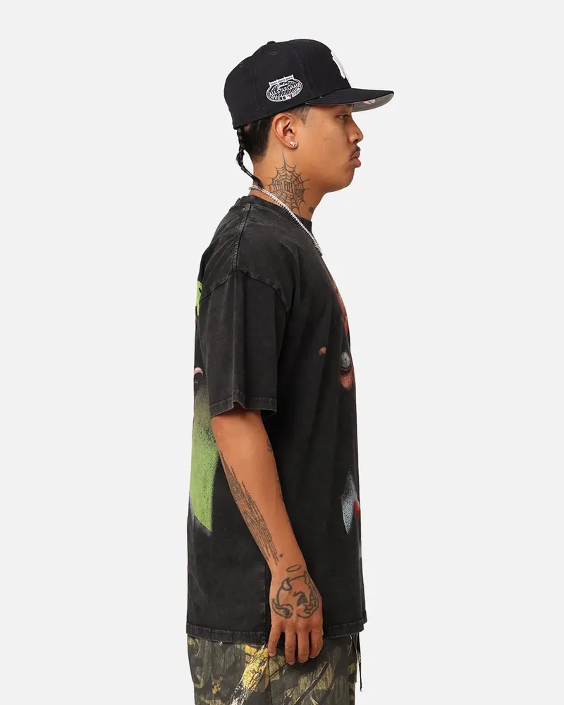 American Thrift X Goosebumps Living Dummy Vintage T-Shirt Black Wash 6