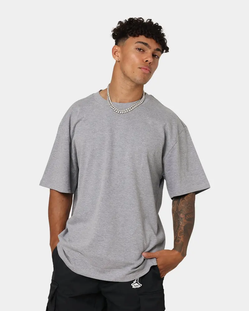 As Colour Heavy T-Shirt Grey Marle 1