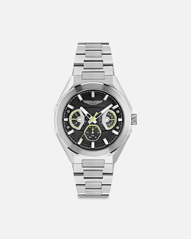 Aston Martin Tks Bracelet Watch Silver/Black 1