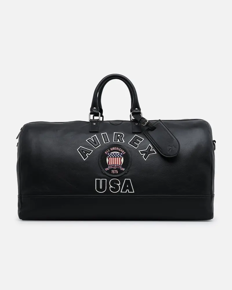 Avirex Icon Duffle Bag Black 1