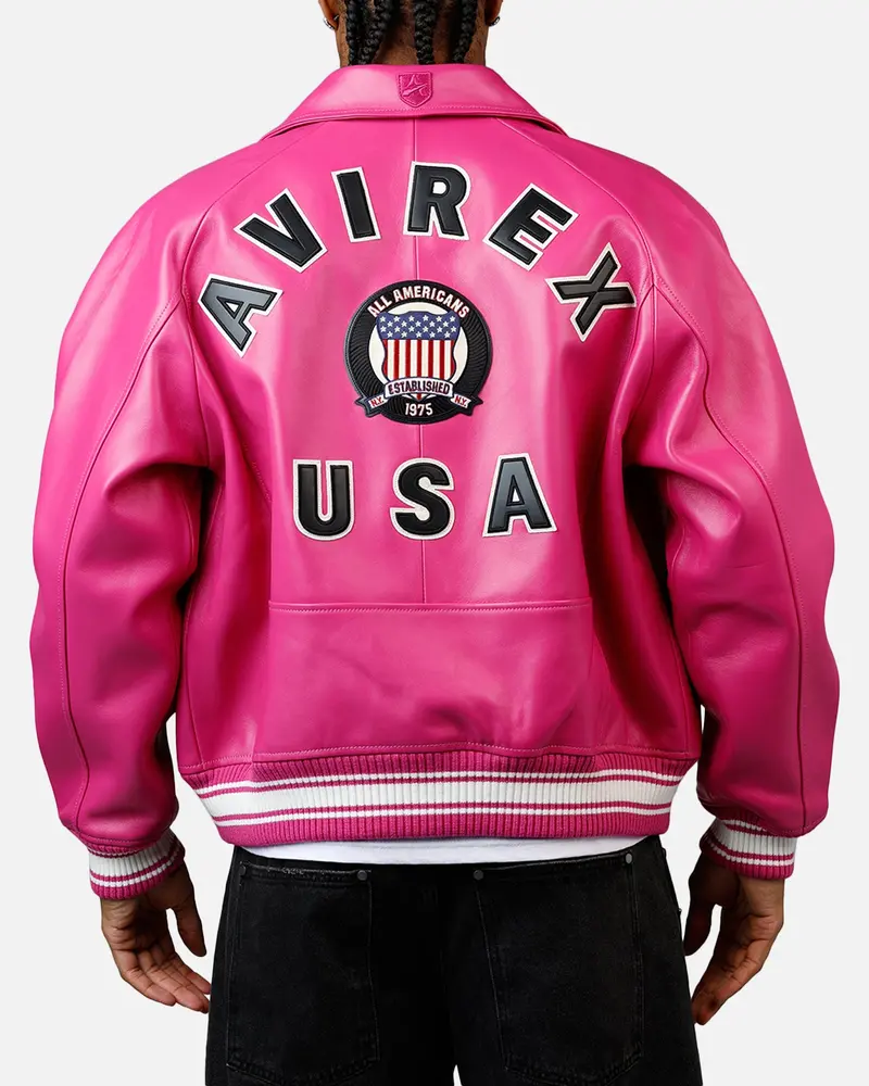 Avirex Icon Jacket Berry 1