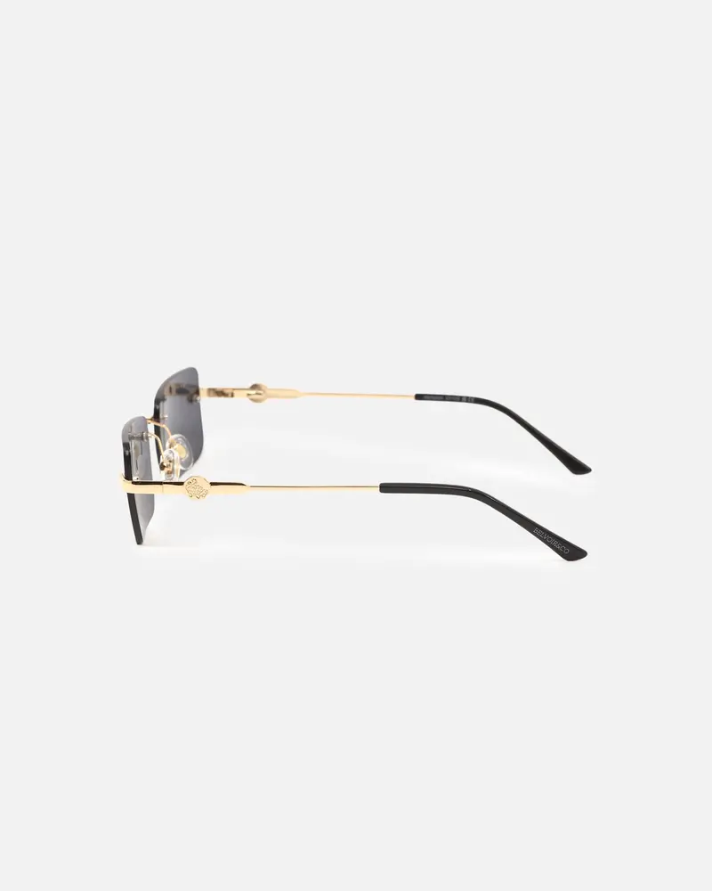 Belvoir & Co Hampton Sunglasses Black/Gold 1