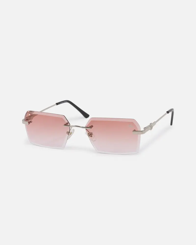 Belvoir & Co Kennedy Sunglasses Burnt Red/Silver 1