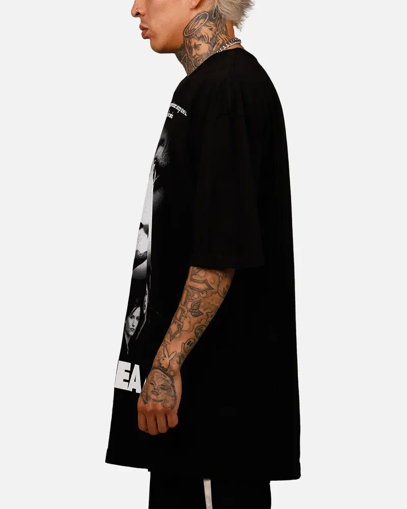 Bioworld Vintage Scream T-Shirt Washed Black 5