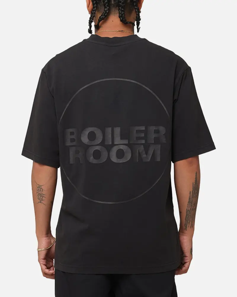 Boiler Room Core Logo T-Shirt Black/Black 1