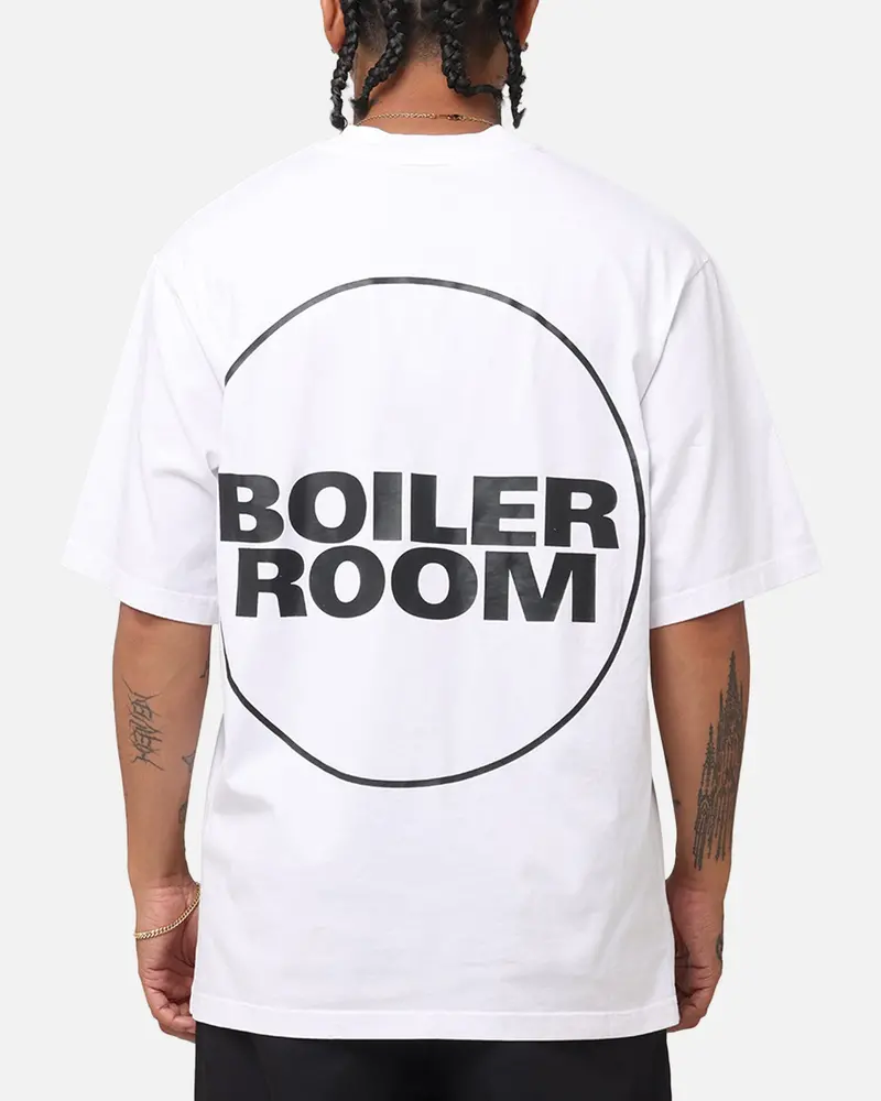 Boiler Room Core Logo T-Shirt White 1
