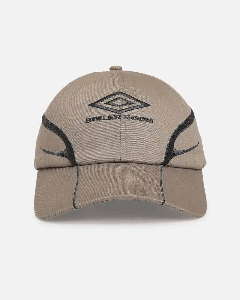 Boiler Room X Umbro Strapback Cap Grey 1