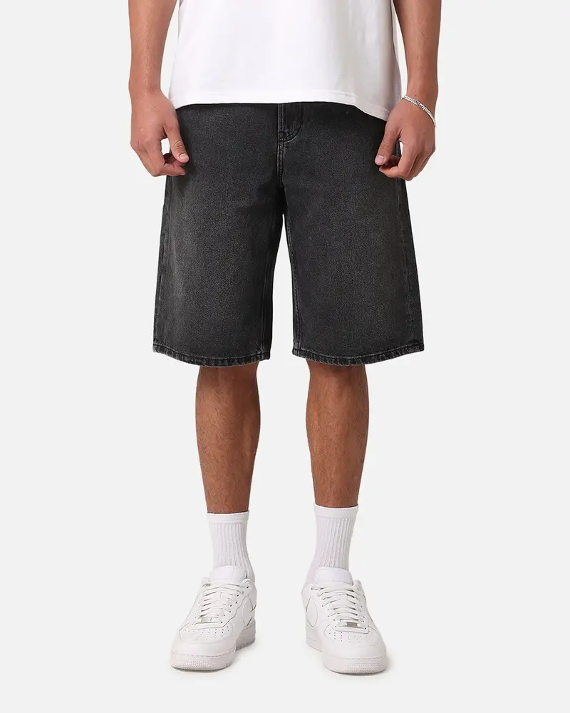 Calvin Klein 90'S Loose Denim Short Washed Black 1