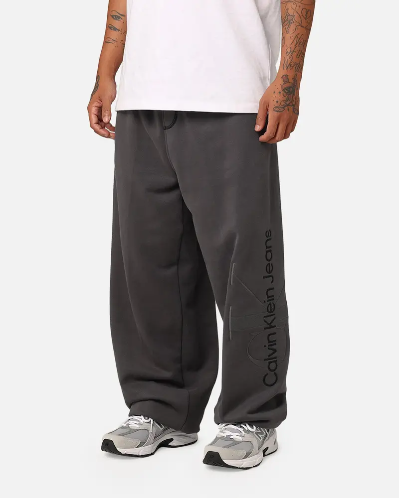 Calvin Klein Washed Monologo Hawk Pants Washed Black 1