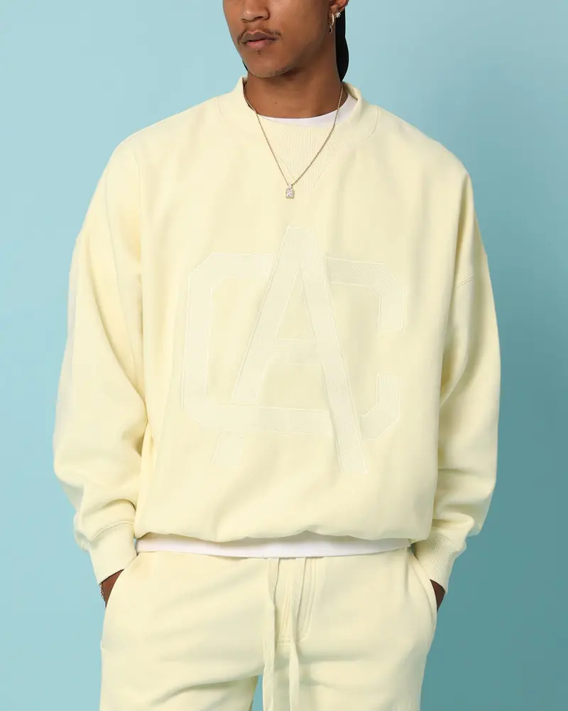 Carré Academy Oversized Crewneck Yellow 2