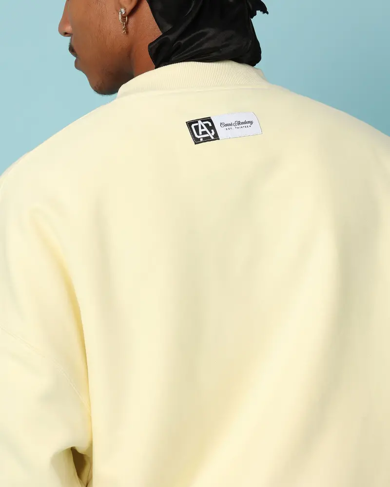Carré Academy Oversized Crewneck Yellow 7