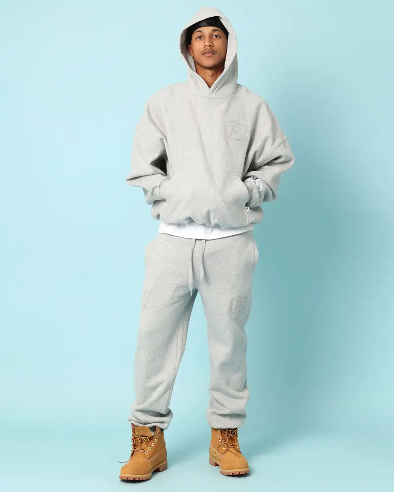 Carré Academy Oversized Hoodie Grey Marle 1