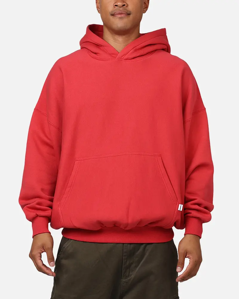 Carre Arch Oversized Hoodie Red 1
